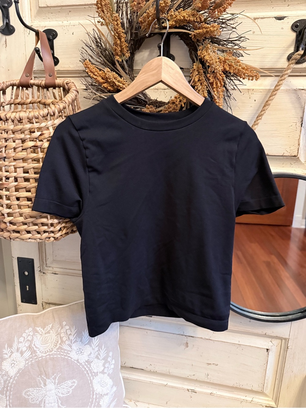 Target Black Short Sleeve Crewneck Tee